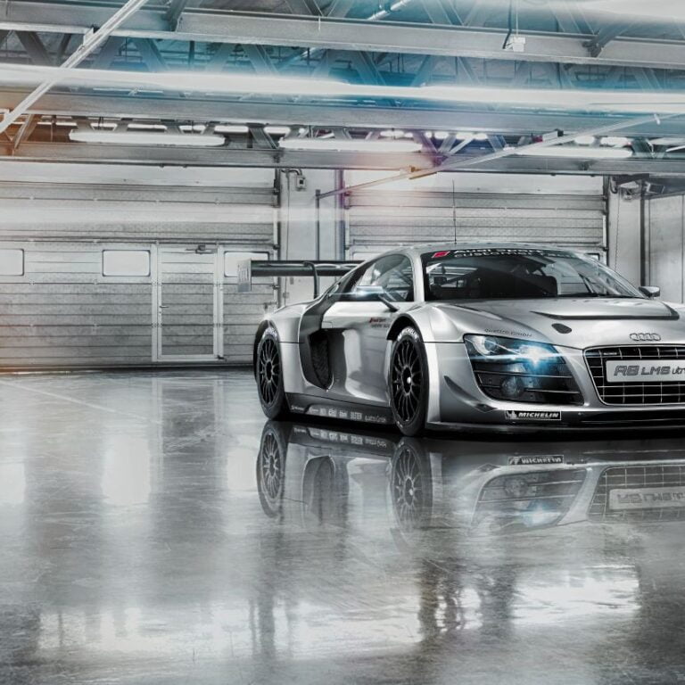 Foto behang Audi r8 Le Mans 8-957