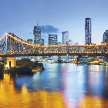 Foto behang Brisbane xxl2-010