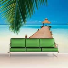 Alternative view of Foto behang Paradise Beach 00284