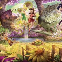 Foto behang Faries Forest 4-416