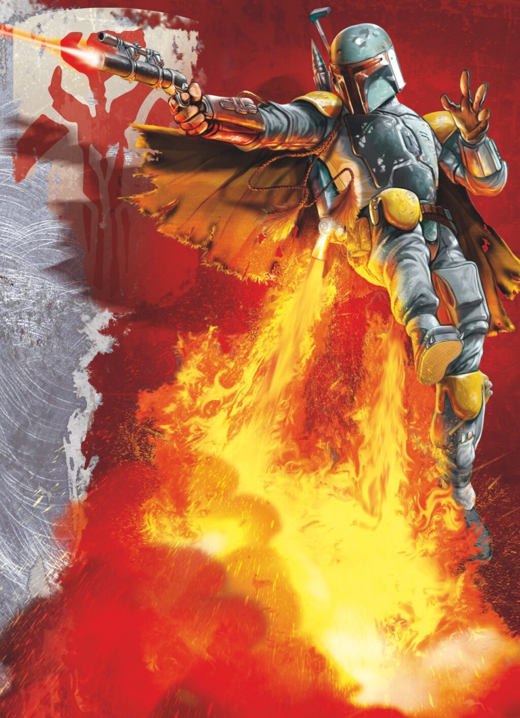 Foto behang Star Wars Boba Fett 4-440