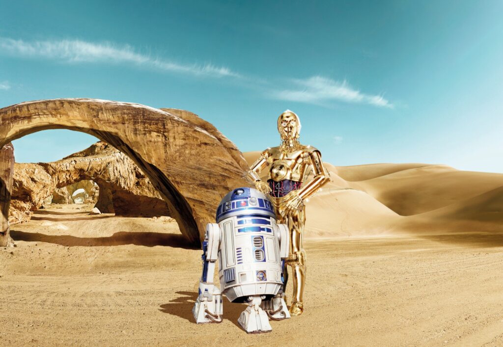 Foto behang Star Wars Lost Droids 8-484