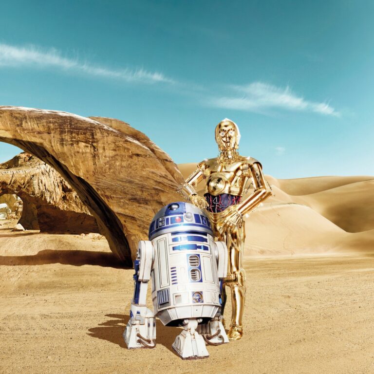 Foto behang Star Wars Lost Droids 8-484