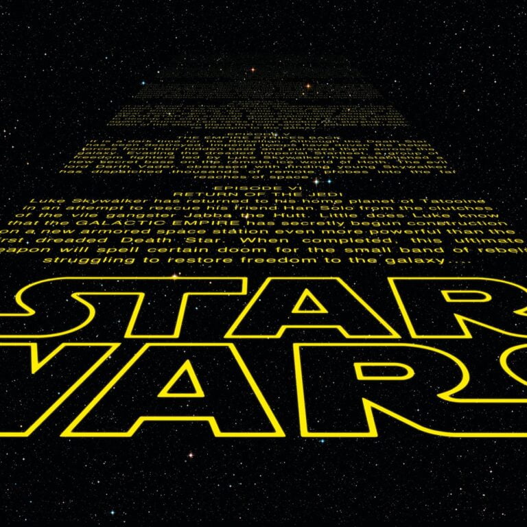 Foto behang Star Wars Intro 8-487