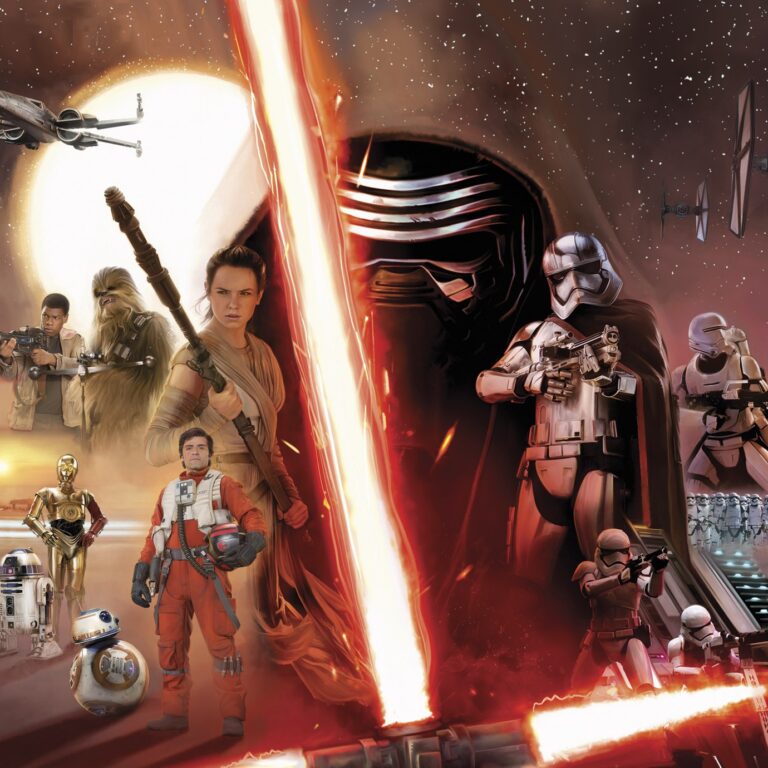 Foto behang Star Wars Ep7 Collage 8-492