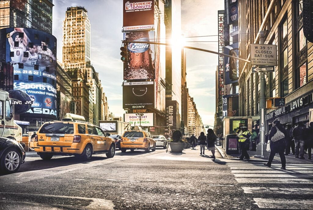 Foto behang xxl4-008 Times Square