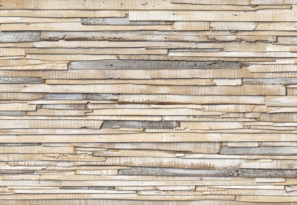 Foto behang Whitewashed Woods 8-920