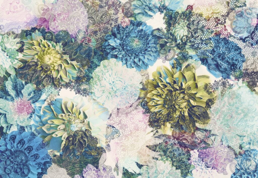 Foto behang Frisky Flowers 8-941