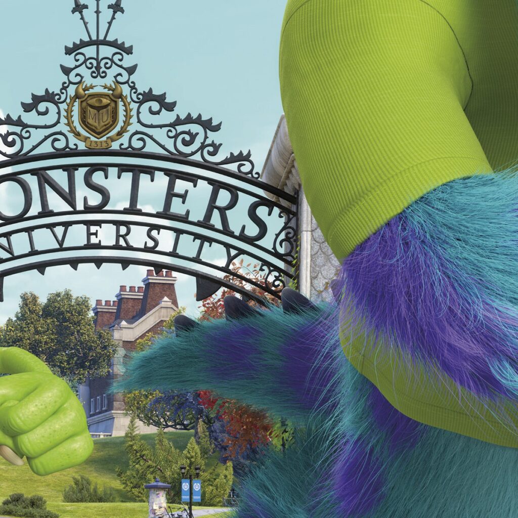 Foto behang Monsters University 8-471 - Afbeelding 3