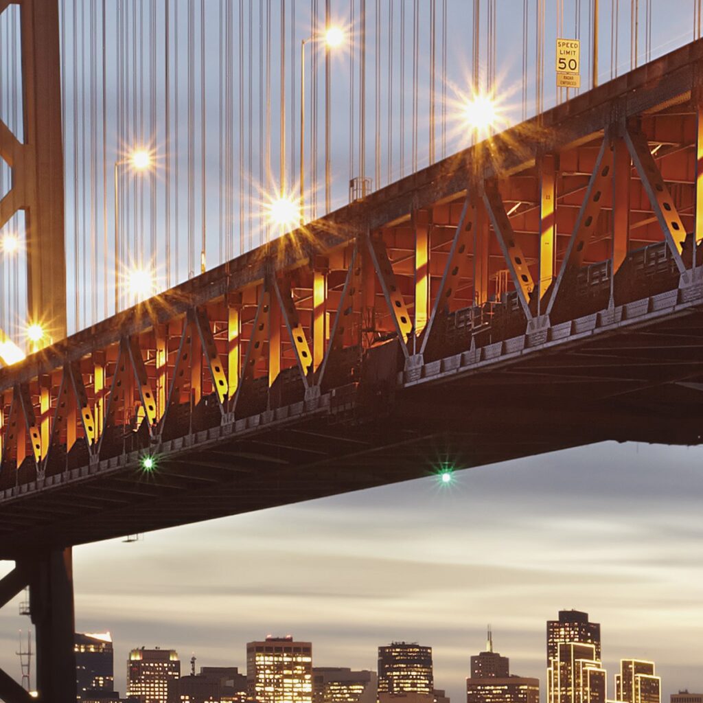 Foto behang Bay Bridge 8-733 - Afbeelding 3
