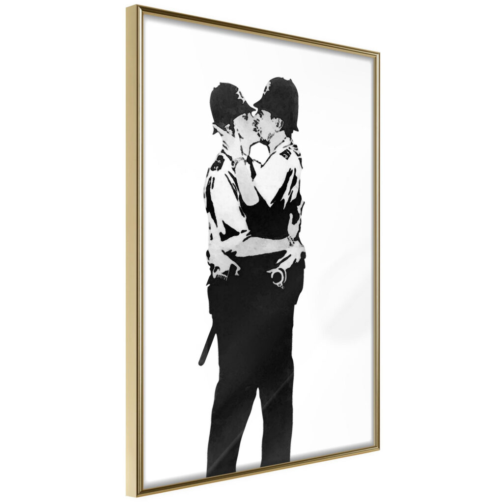 Banksy: Kissing Coppers I