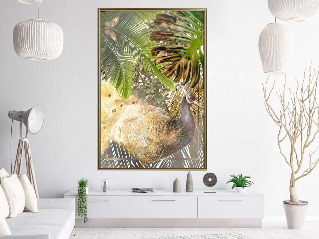 Fairy-Tale Peacock in the Jungle - Afbeelding 2