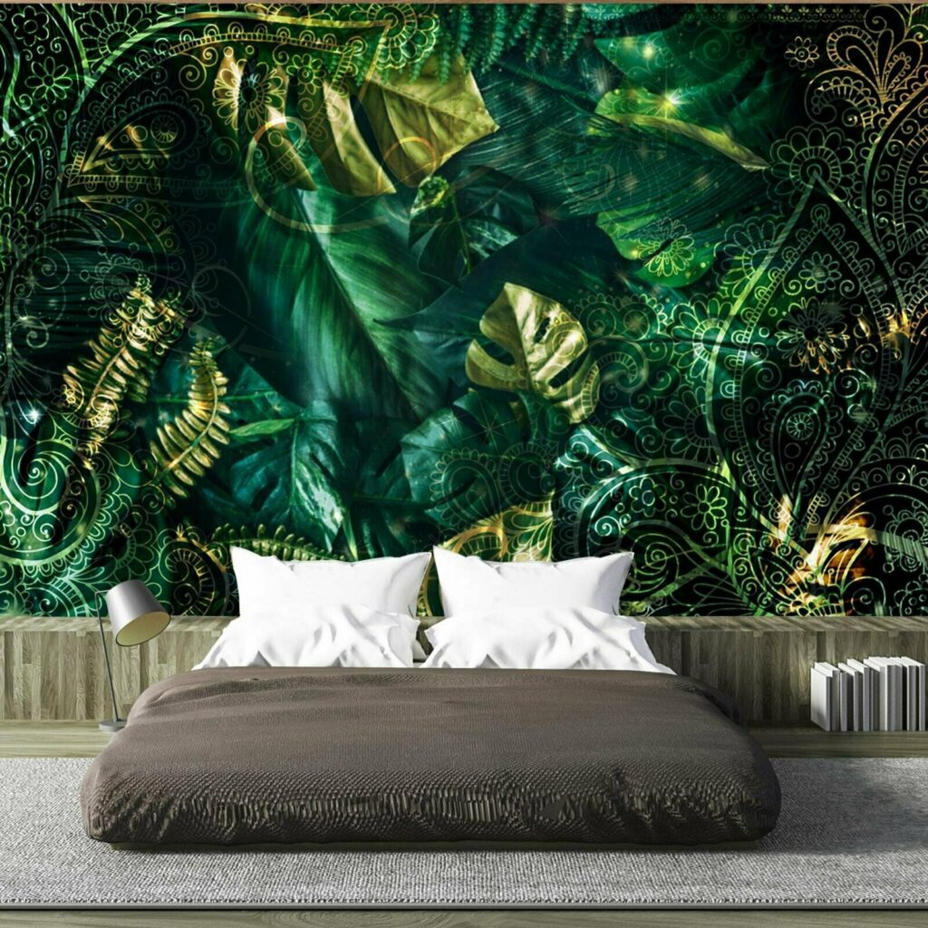 Fotobehang – Emerald Jungle 400x280 - Afbeelding 2