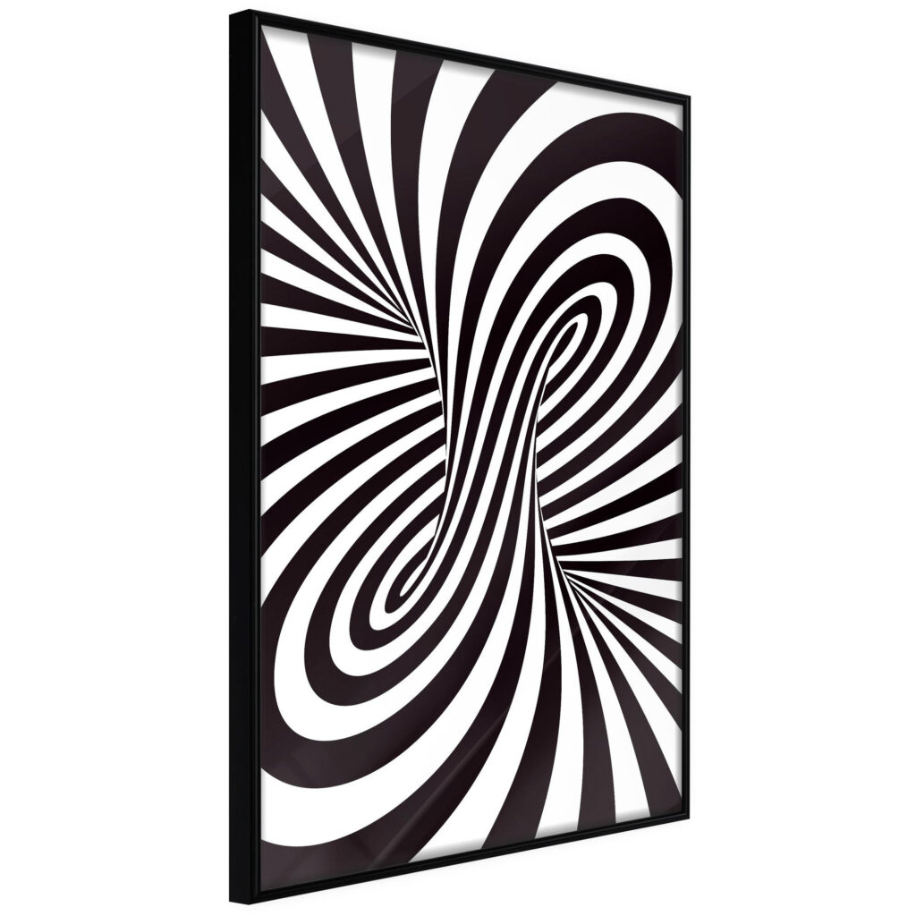 Black and White Swirl