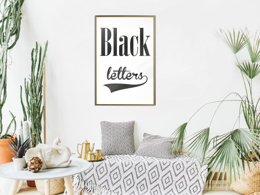 Black Lettering - Afbeelding 2