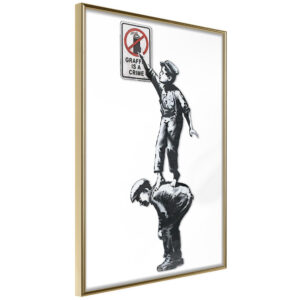 Banksy: Graffiti Is a Crime