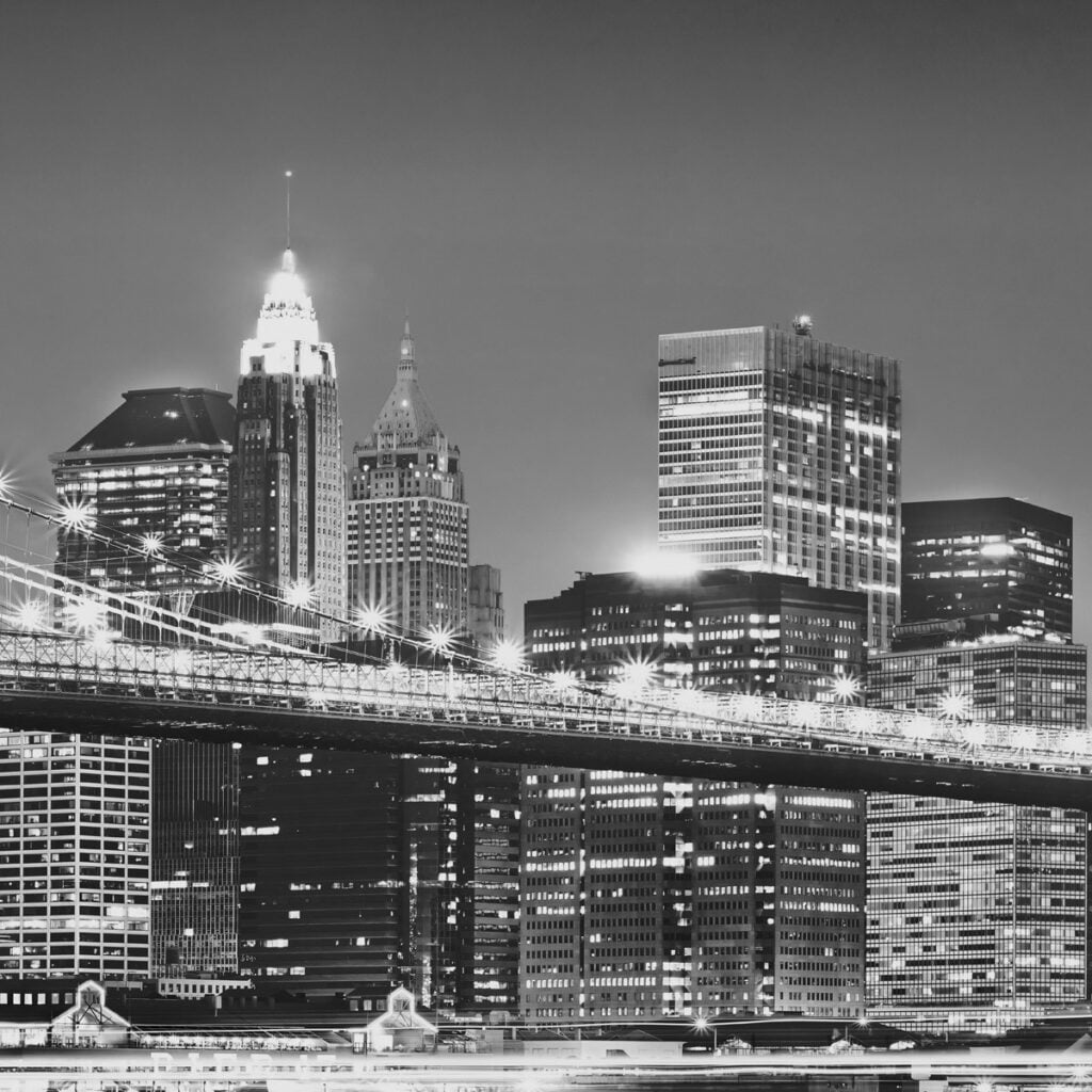 Foto behang Brooklyn bridge 4-320 - Afbeelding 3