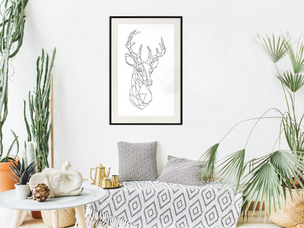 Minimalist Deer - Afbeelding 2