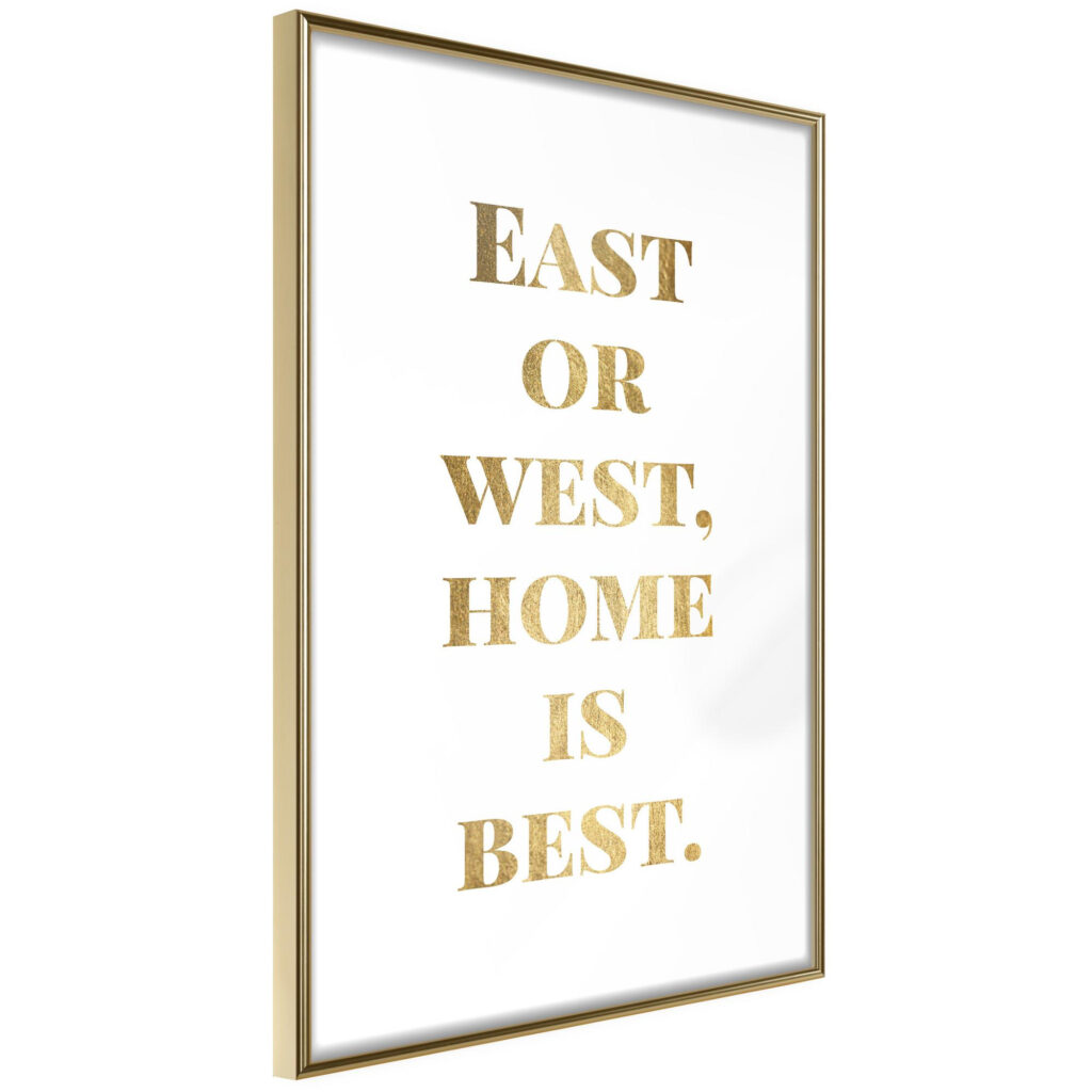Home Is Best (Gold) - Afbeelding 2