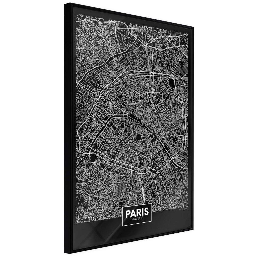 City Map: Paris (Dark)