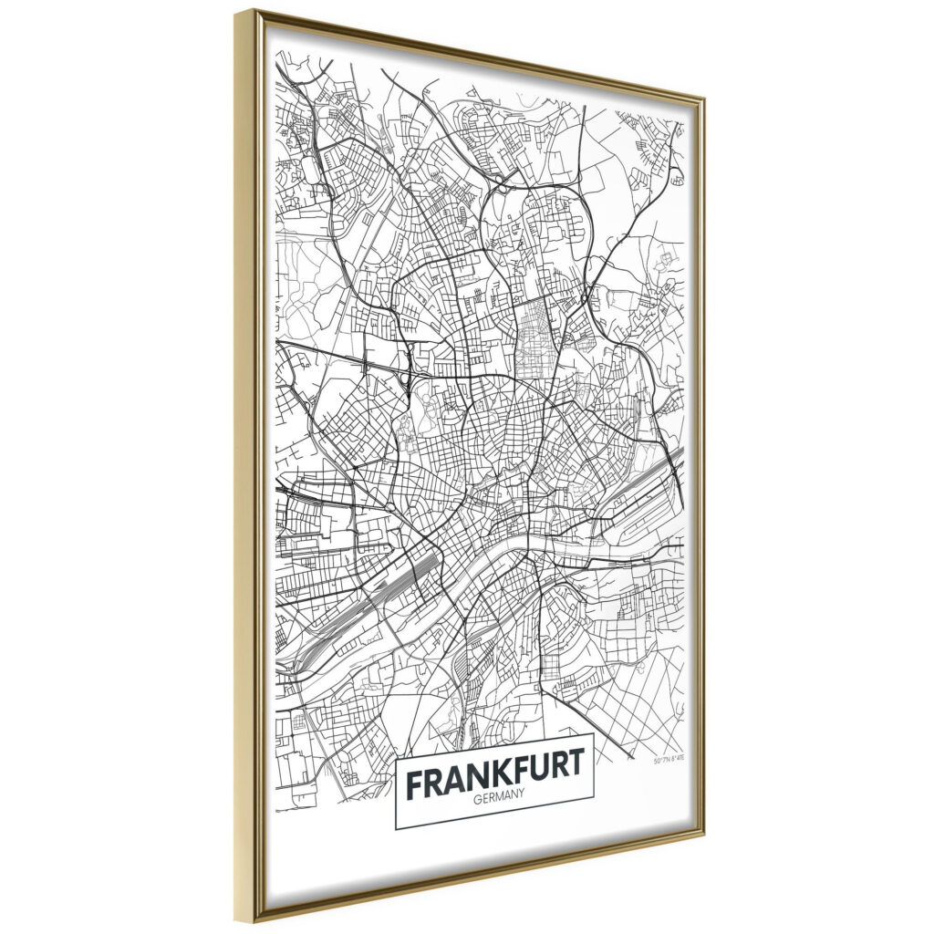 City map: Frankfurt