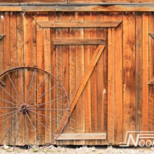 Foto behang The Barn Noordwand