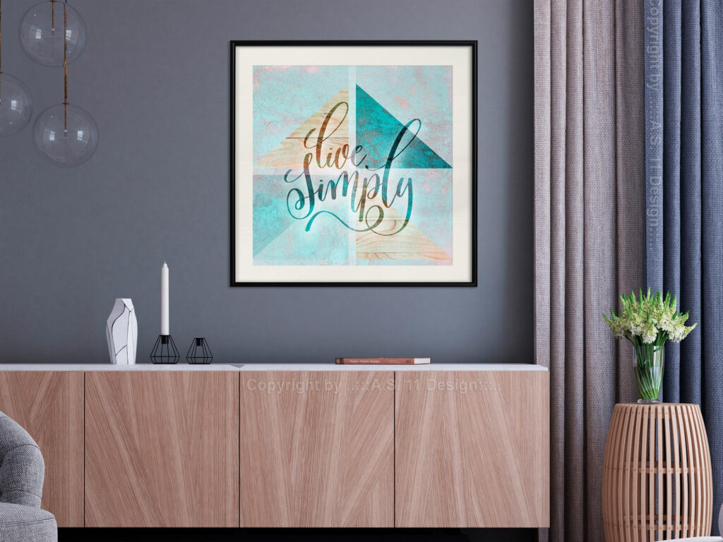 Choose Simplicity (Square) - Afbeelding 4