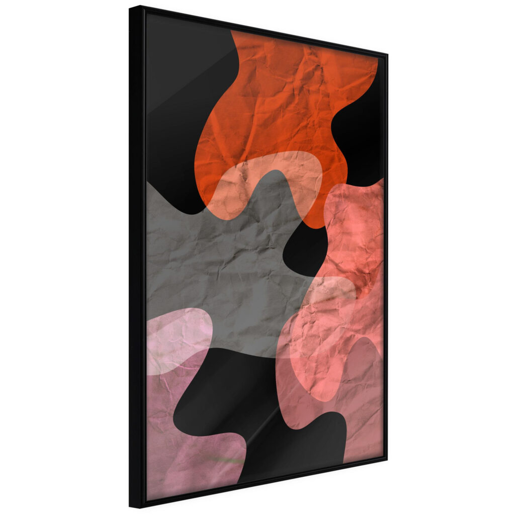 Colourful Camouflage (Orange)