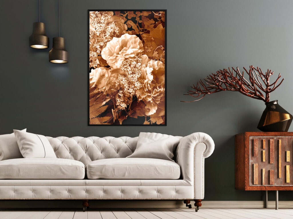 Bouquet in Sepia - Afbeelding 3