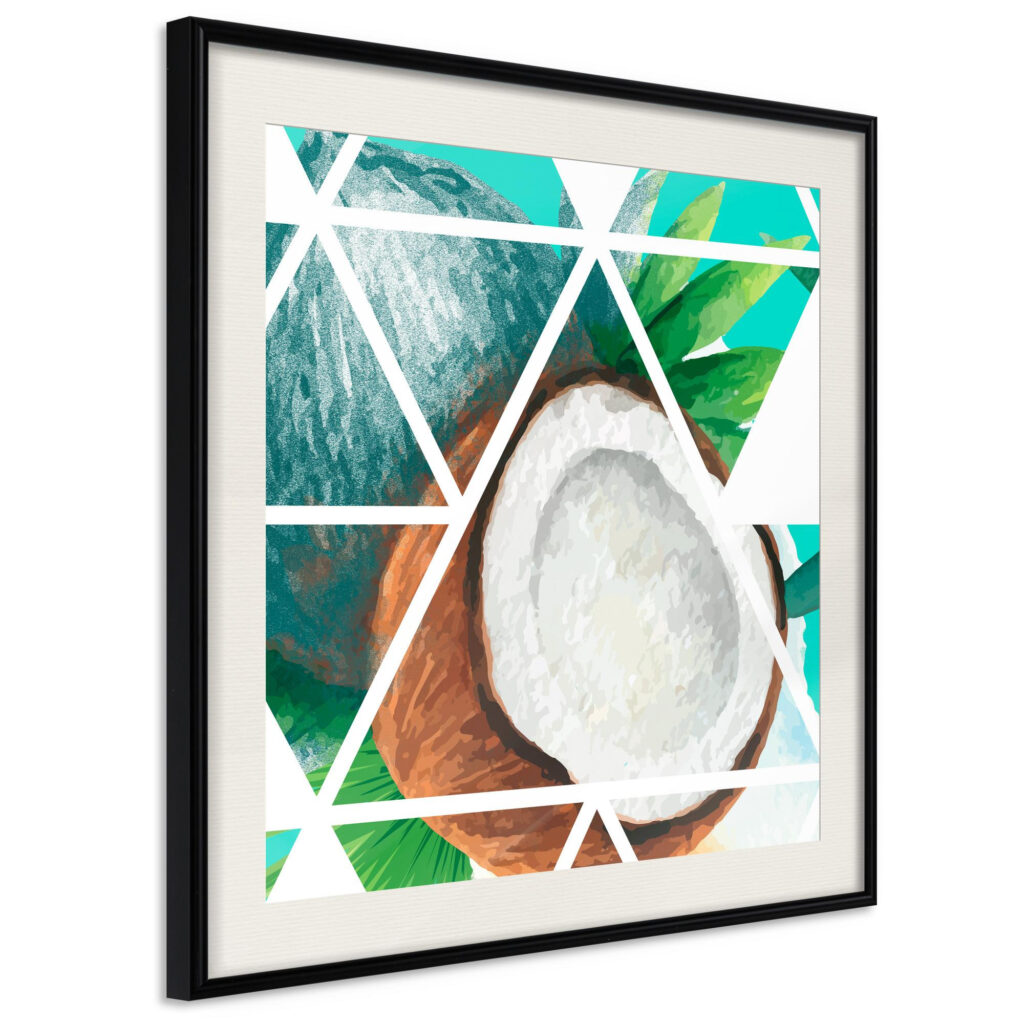 Tropical Mosaic with Coconut (Square) - Afbeelding 2