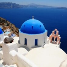Foto behang Santorini 70073 Dutch Digiwall