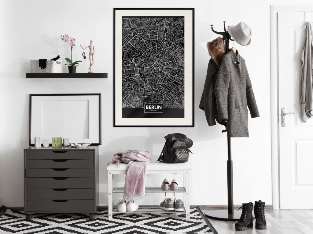 City Map: Berlin (Dark) - Afbeelding 2