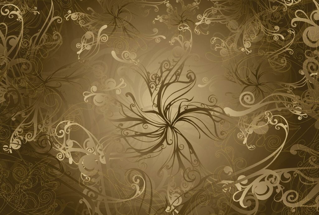 Foto behang Gold 8NW-703