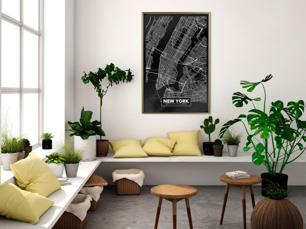 City Map: New York (Dark) - Afbeelding 3