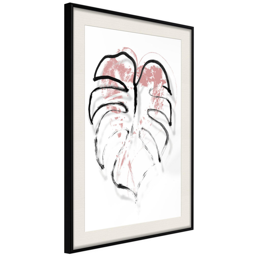 Black Leaf Outline