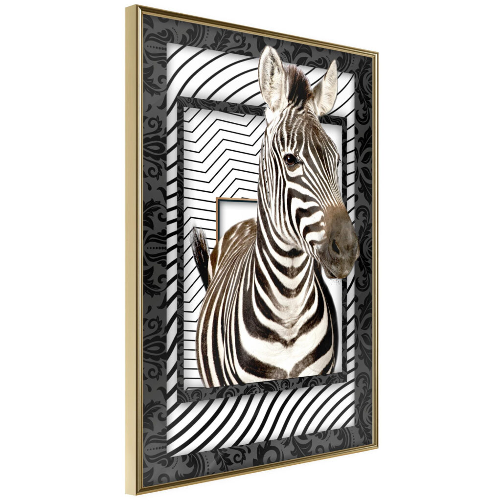Zebra in the Frame - Afbeelding 2