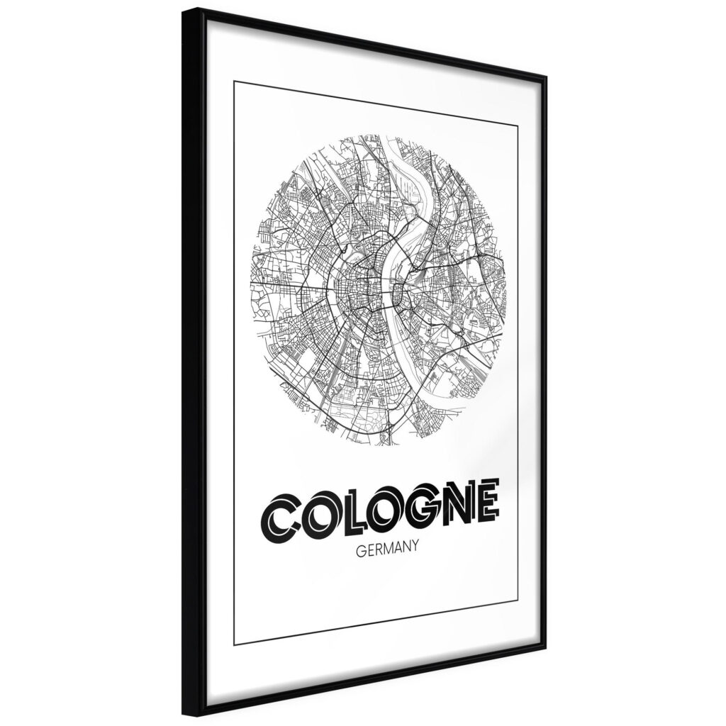 City Map: Cologne (Round)