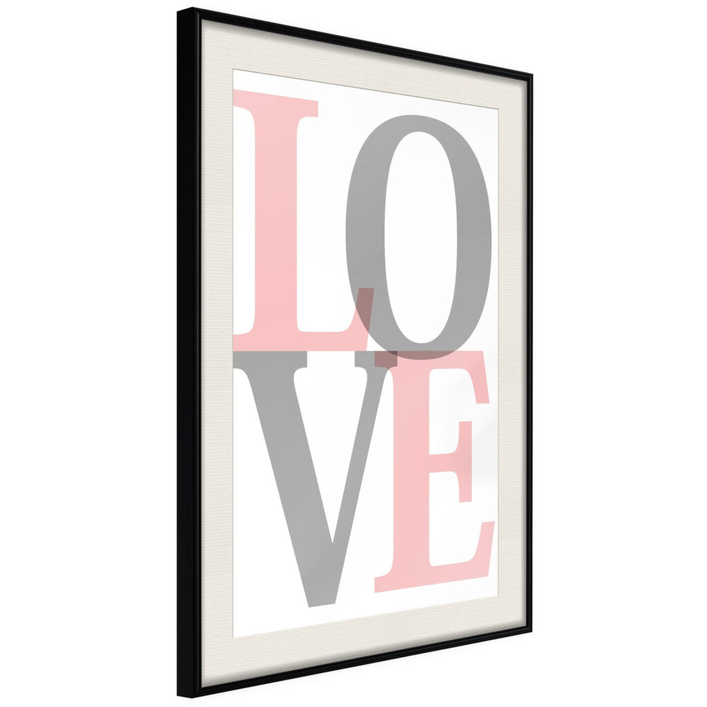 Grey-Pink Love - Afbeelding 2