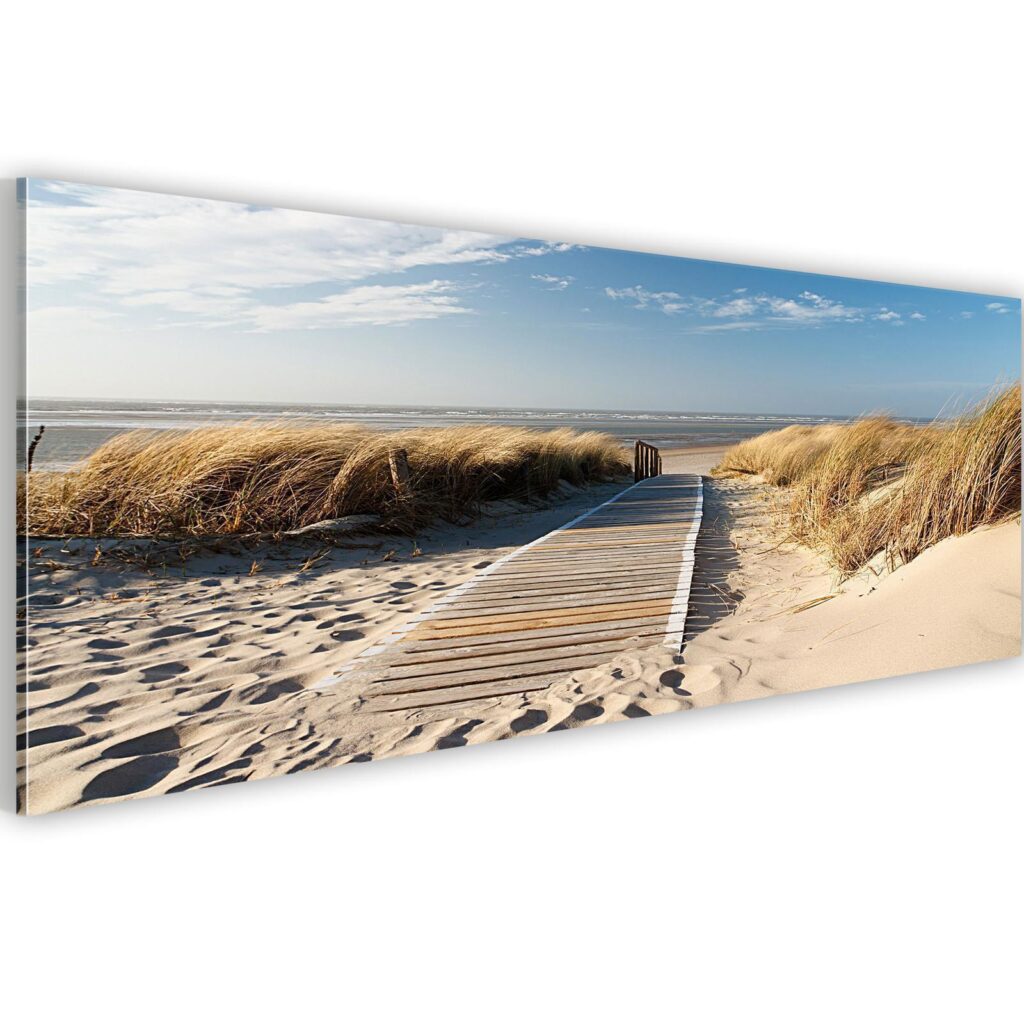 Afbeelding op acrylglas - Wild Beach - Afbeelding 3