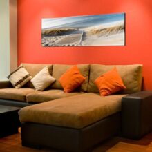 Afbeelding op acrylglas - Wild Beach