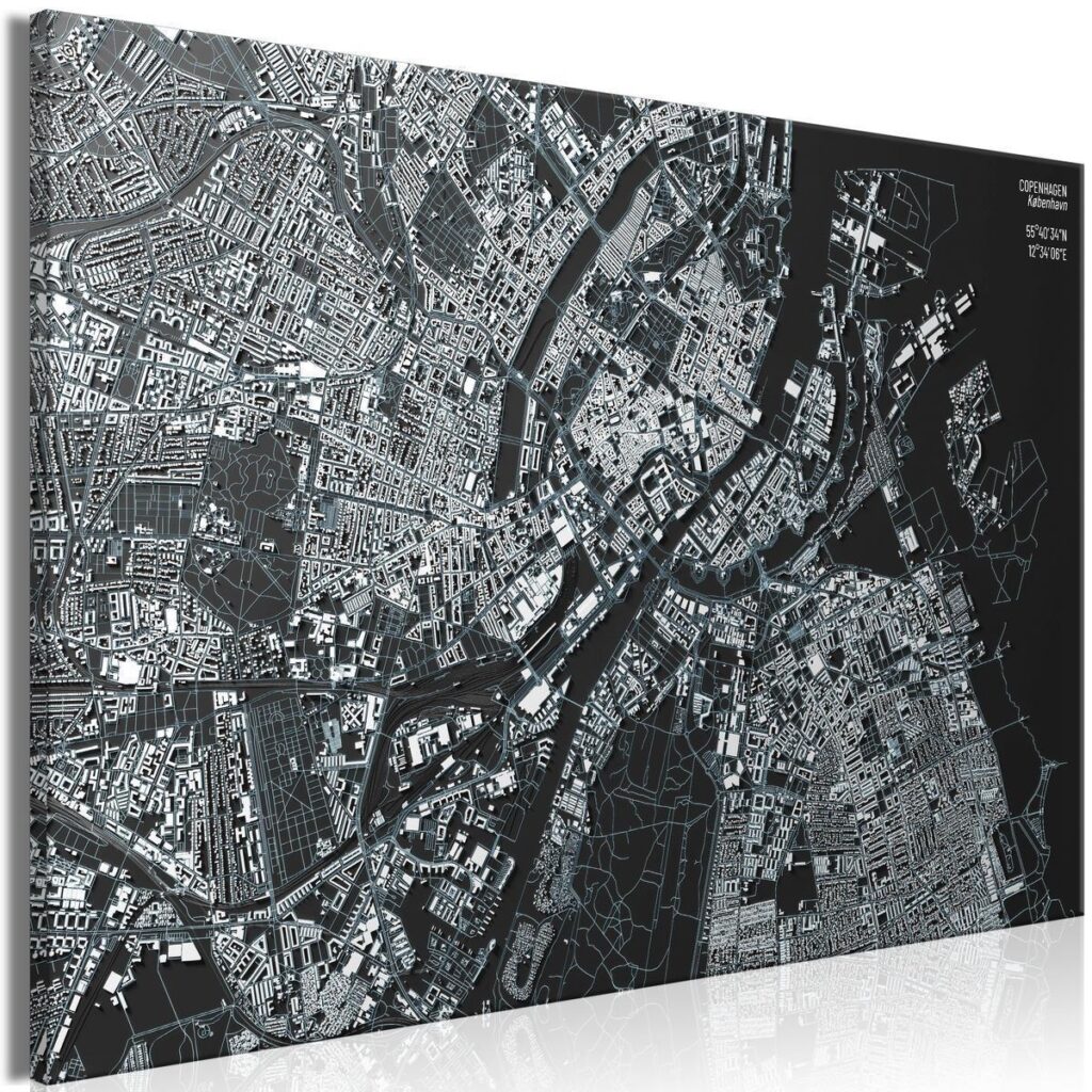 Afbeelding op kurk - Close up of Copenhagen - Afbeelding 3
