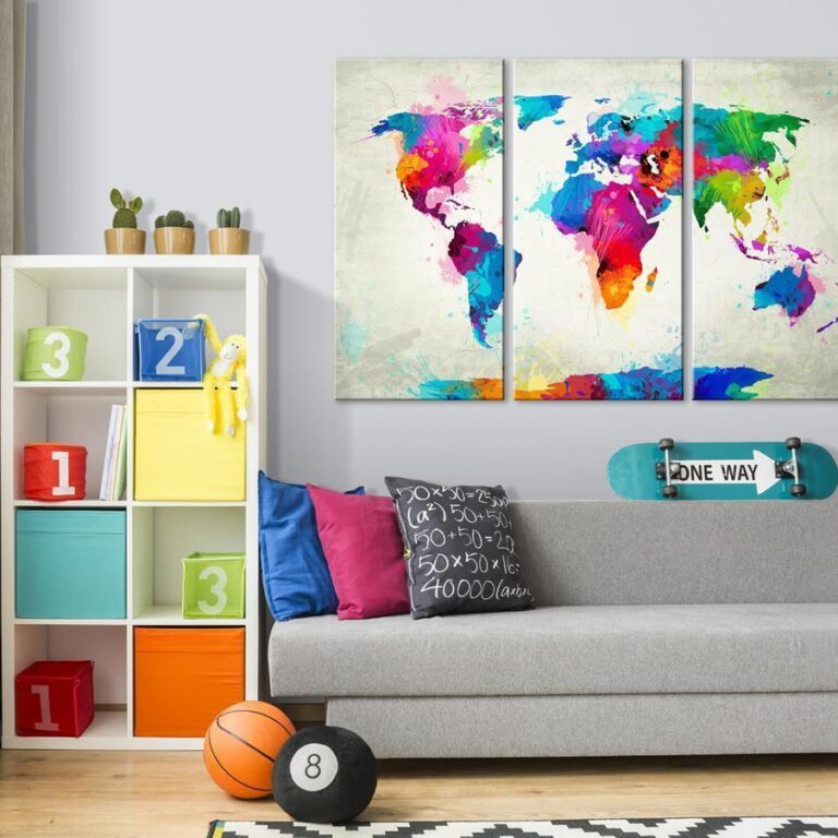 Afbeelding op kurk - Colourful Expression
