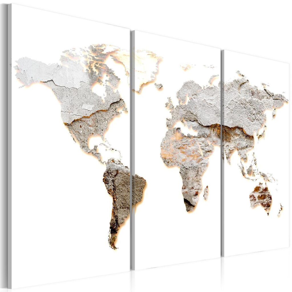 Afbeelding op kurk - Concrete Continents - Afbeelding 2