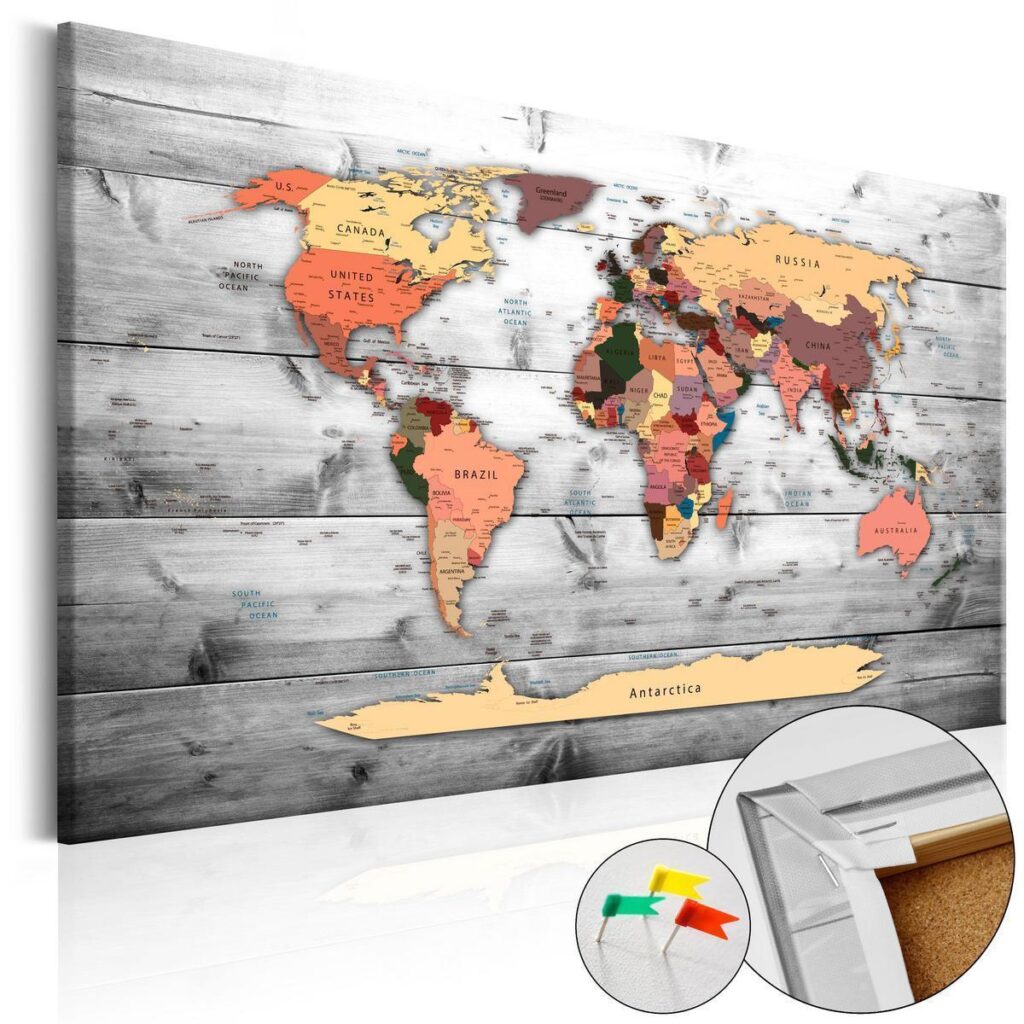 Afbeelding op kurk - Direction World - Afbeelding 3