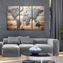 Afbeelding op kurk - Doors to the World