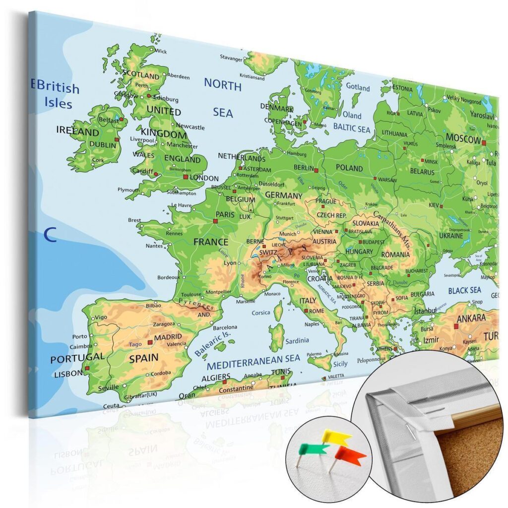 Afbeelding op kurk - Europe - Afbeelding 2