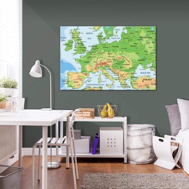 Afbeelding op kurk - Europe