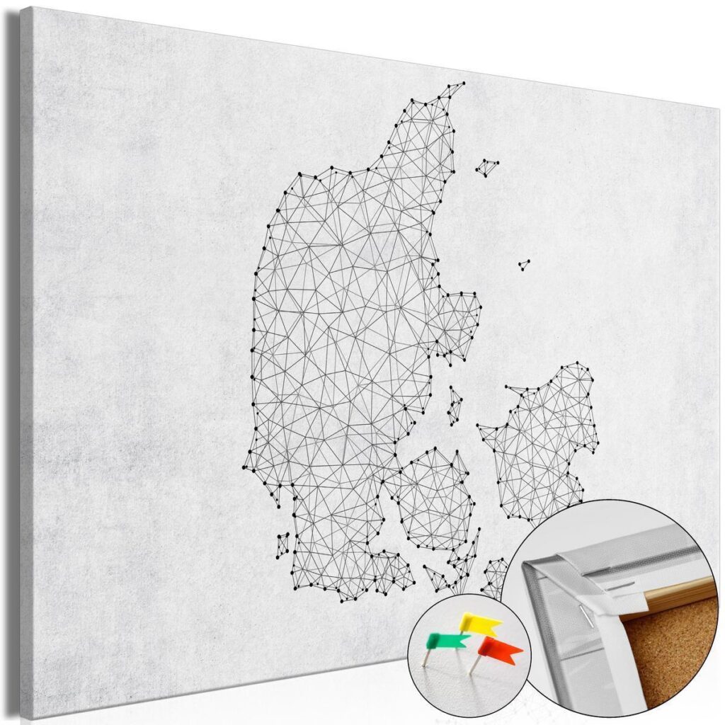 Afbeelding op kurk - Geometric Land - Afbeelding 2