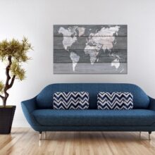 Afbeelding op kurk - Grey Earth