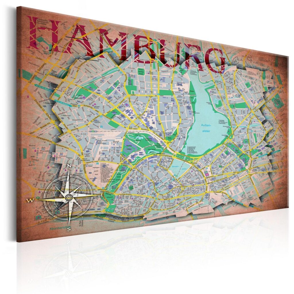 Afbeelding op kurk - Hamburg - Afbeelding 4